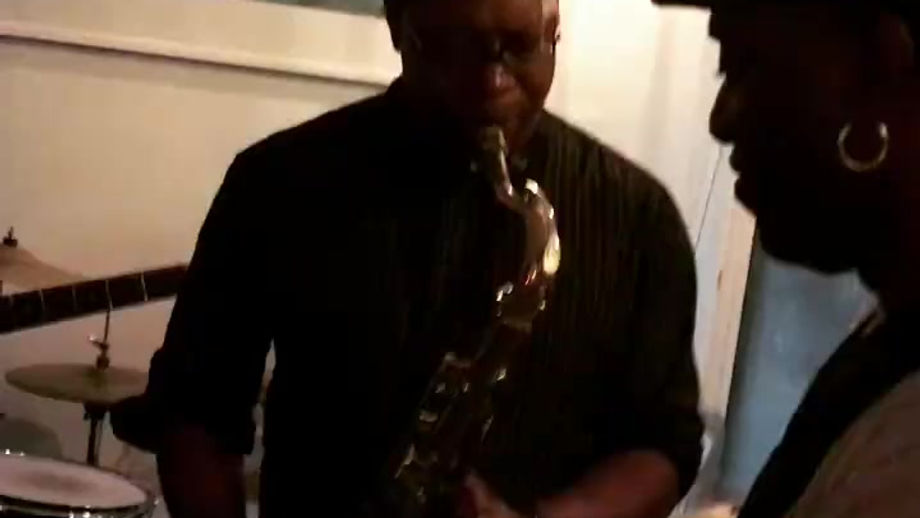 Antonio on Sax